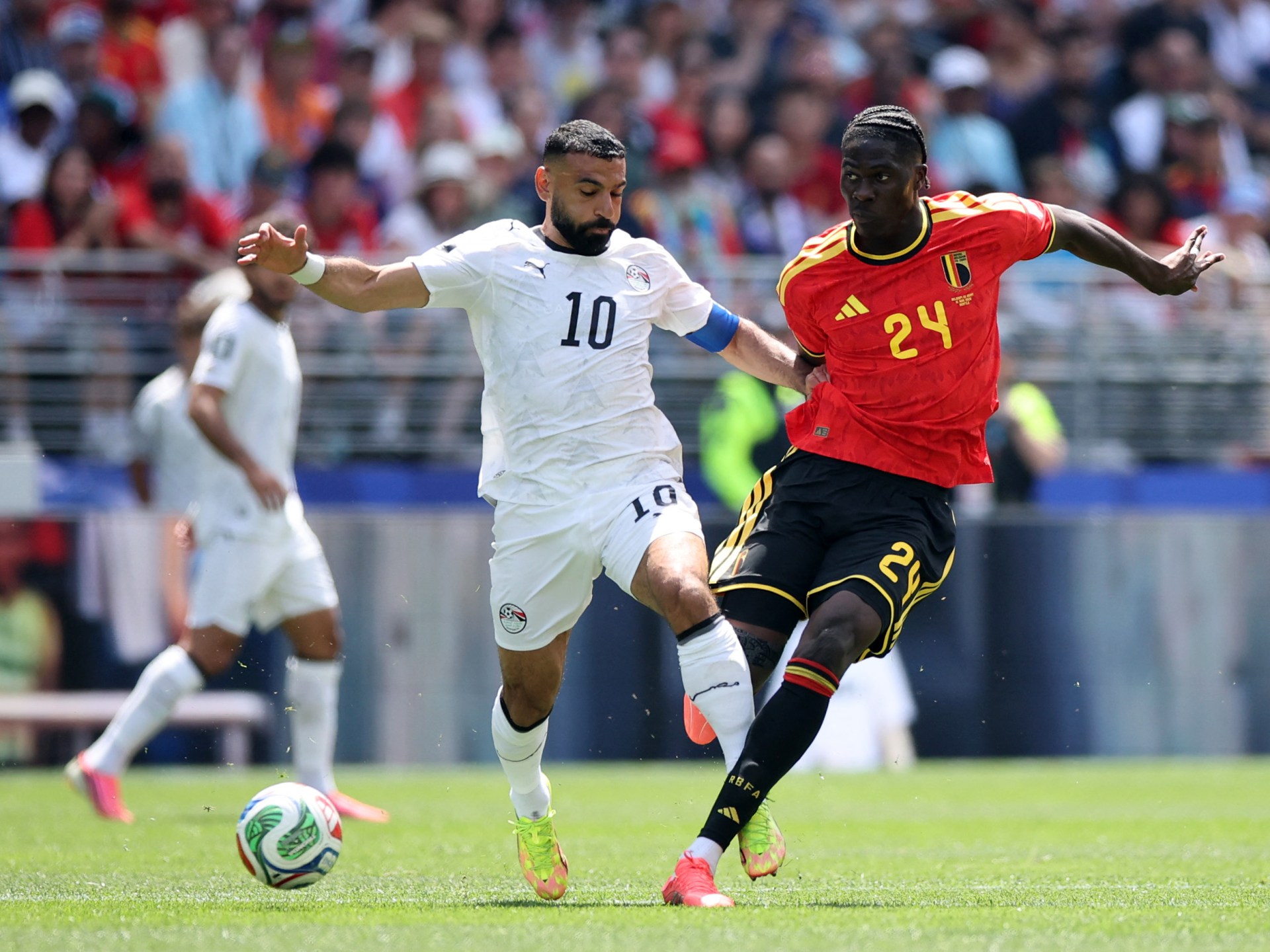 Egypt draw 1–1 with Belgium at World Cup group game | World Cup 2026