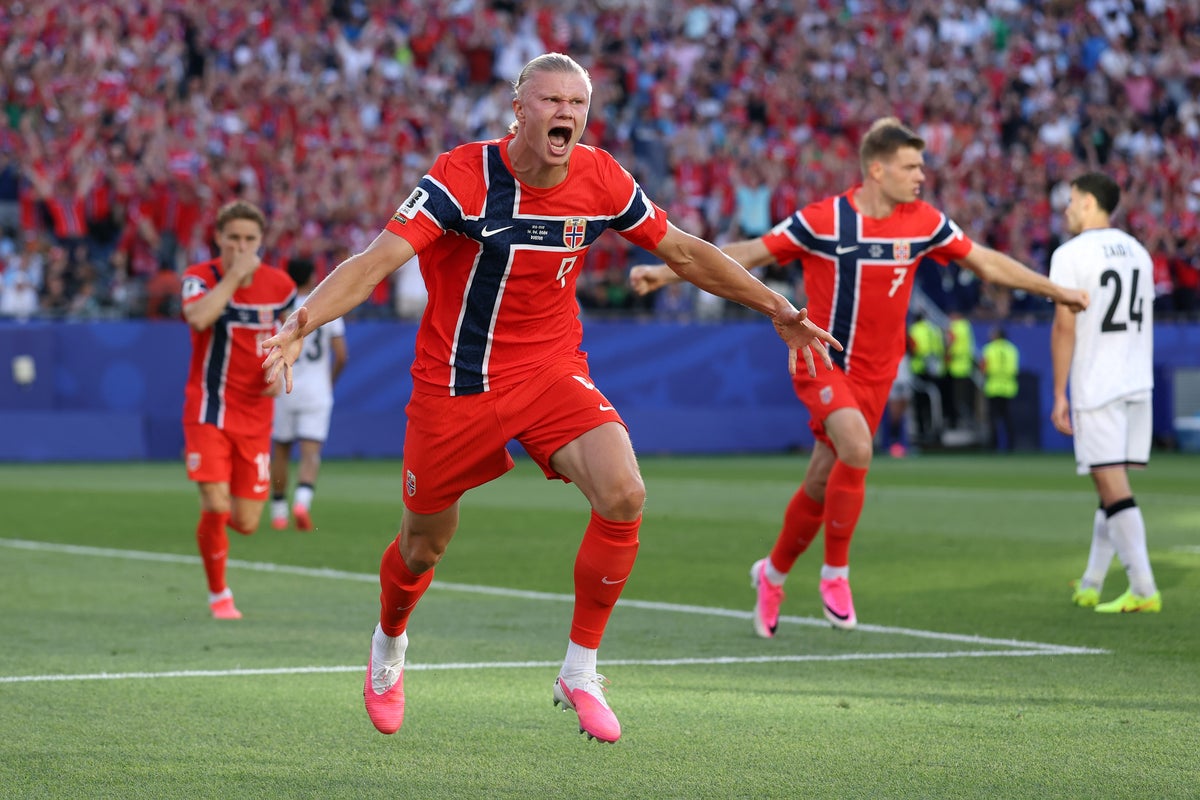 Erling Haaland’s World Cup brace against Iraq caused earth tremors in Bergen, Norway
