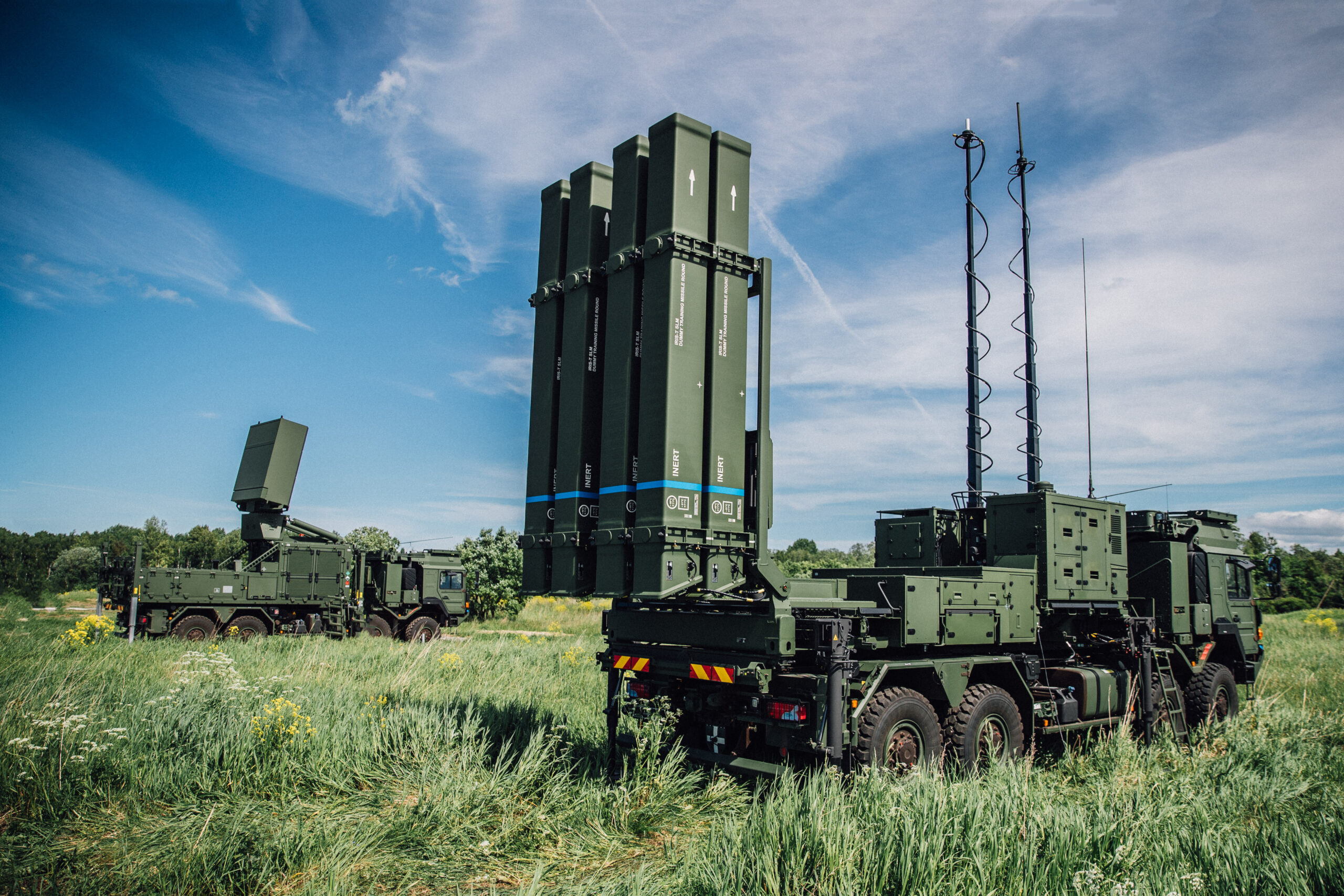 Estonia receives its first IRIS-T medium-range air defence system