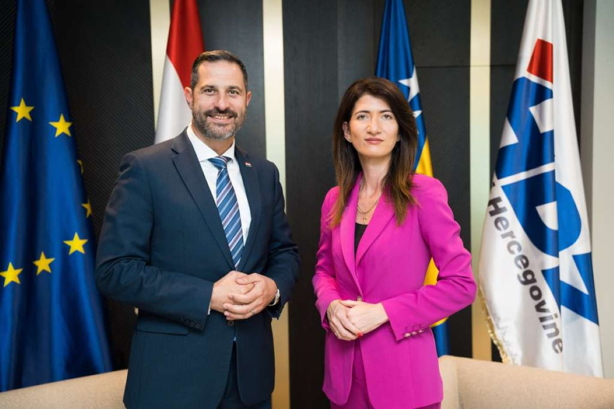 Filipovic and Glavina discussed Projects of importance to Croats in BiH