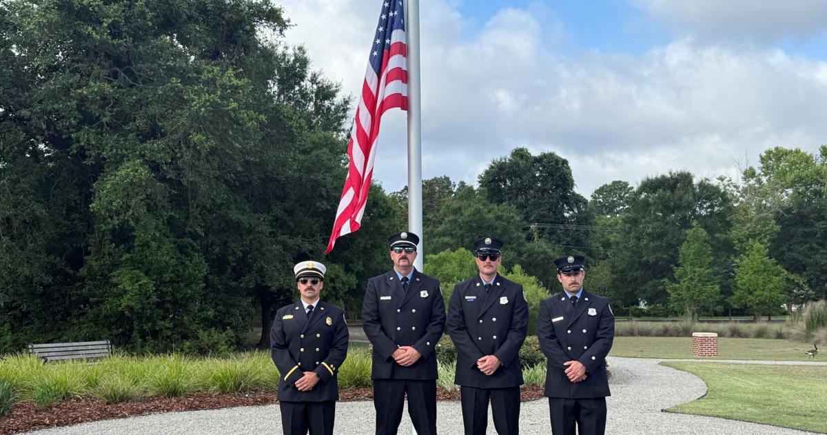 Firefighters remember fallen brothers at Charleston memorial