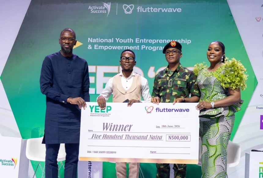 Flutterwave Empowers NYSC Entrepreneurs At YEEP 2026