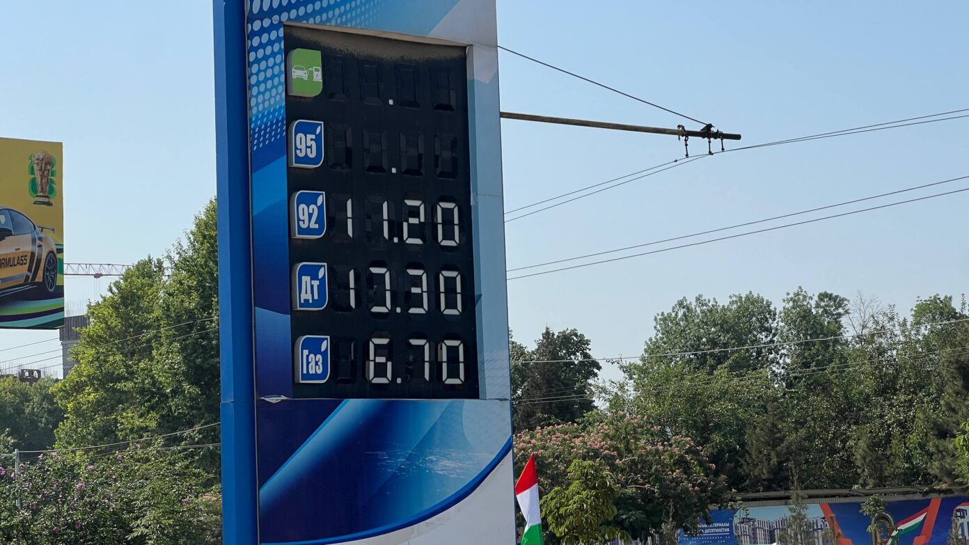 Fuel and Diesel Prices Rise in Tajikistan
