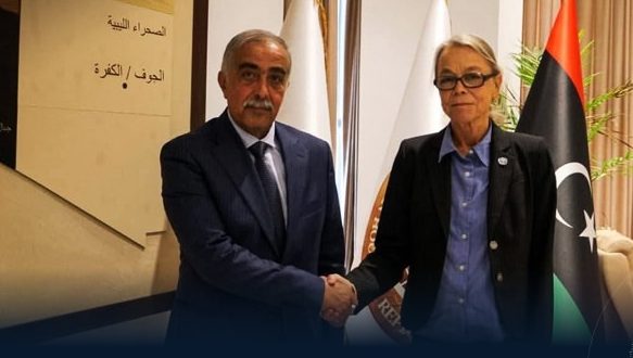 General Al-Nadhouri Tells Richardson Libya Rejects Any Attempts to Settle Migrants