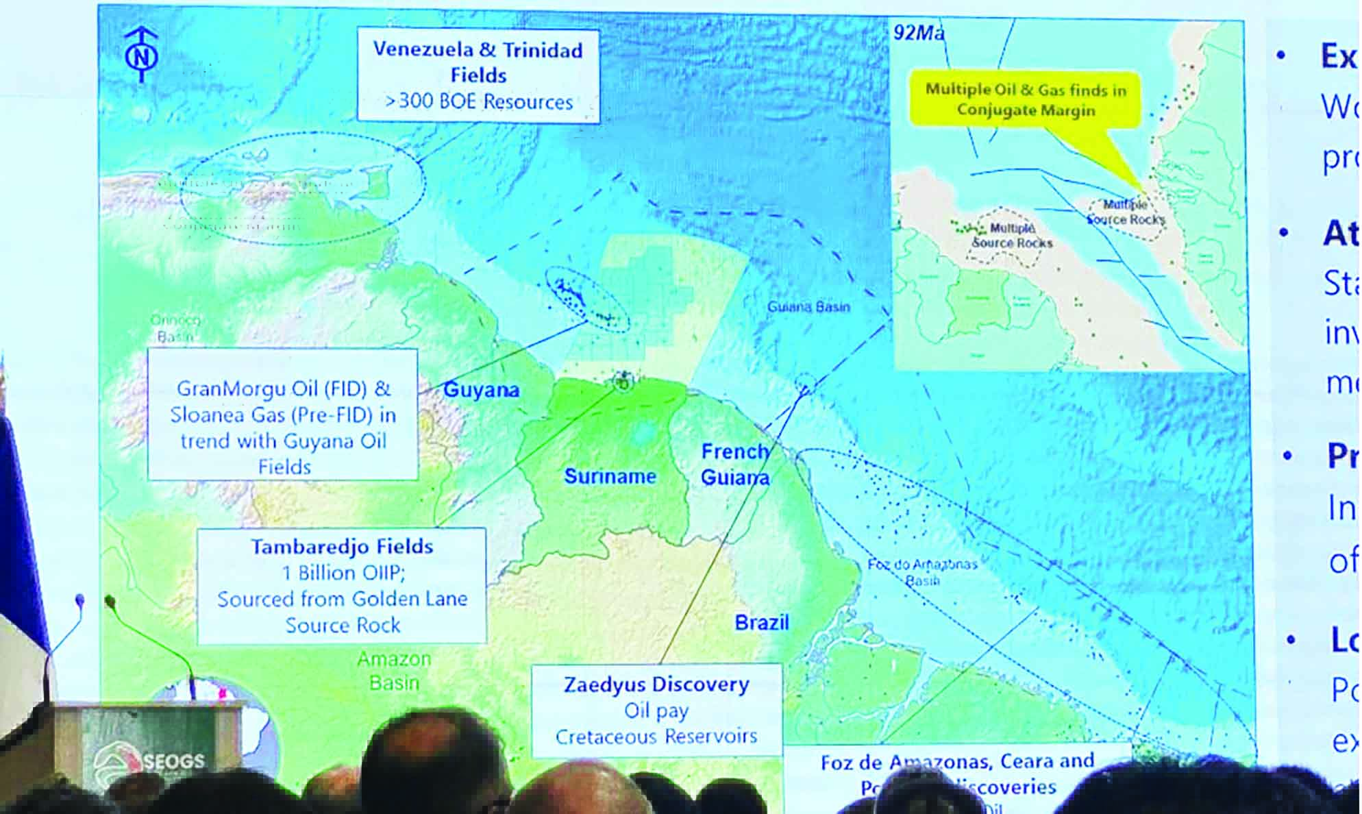 Govt condemn cont’d use of map showing Guyana’s New River Triangle as Surinamese territory
