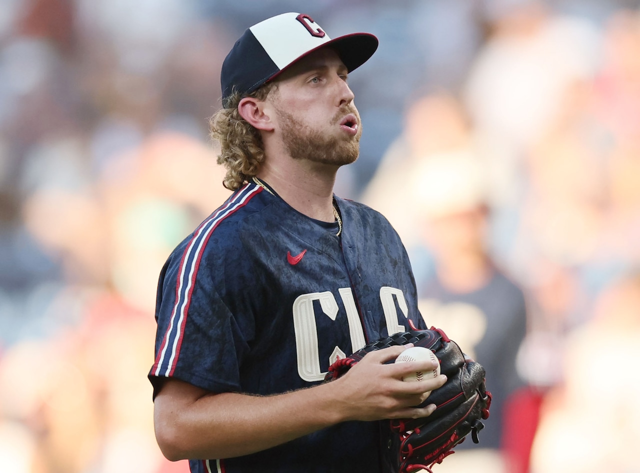 Guardians snap 4-game skid as Tanner Bibee shuts down Tigers