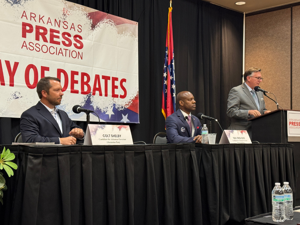 Gubernatorial challengers talk ideas as Sanders skips debate
