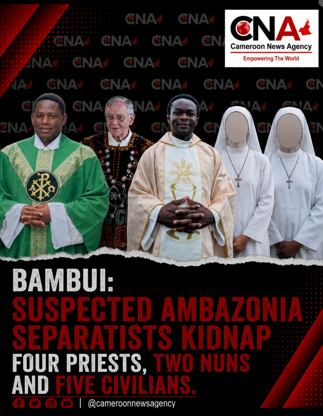 Gunmen kidnapp five Catholic clerics, four civilians in Bambui