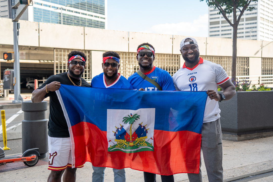 Haiti fans flood Atlanta for final World Cup match against Morocco