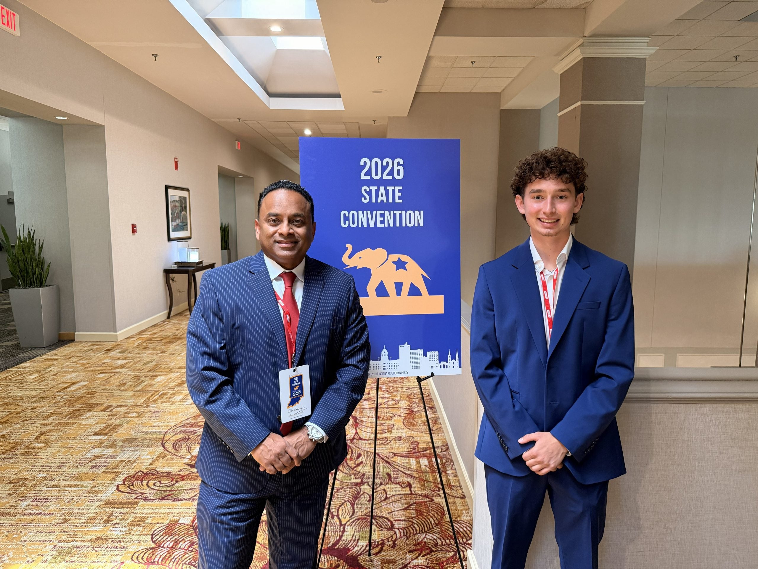 Hamilton County teen is youngest delegate at Indiana Republican convention - Indianapolis News | Indiana Weather | Indiana Traffic