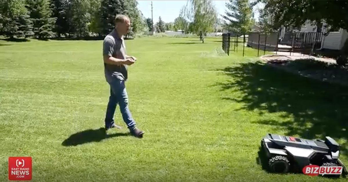 Have a robot mow your lawn with Rigby-based business Whispr