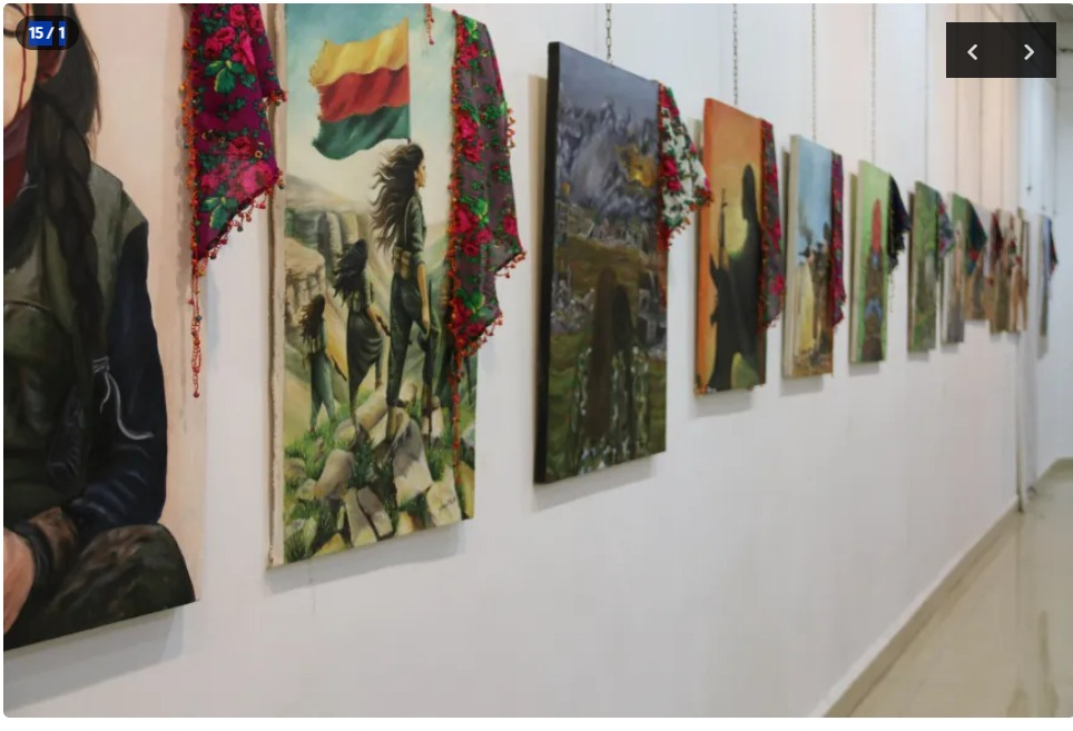 Hilala Zirin Hosts Arts Festival in Qamishli to Support the Women’s Protection Units (YPJ)