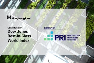 Hongkong Land Recognised as Global Leader in Sustainability Industry Rankings
