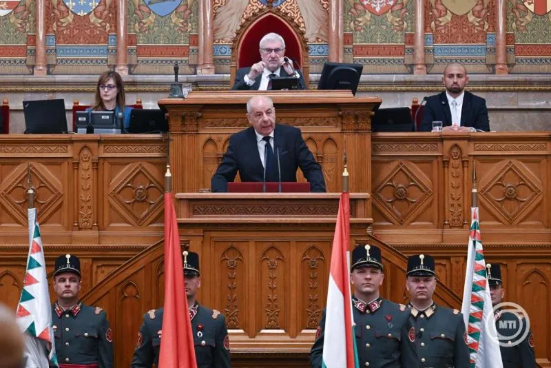 President Tamás Sulyok speech inaugural session of the National Assembly