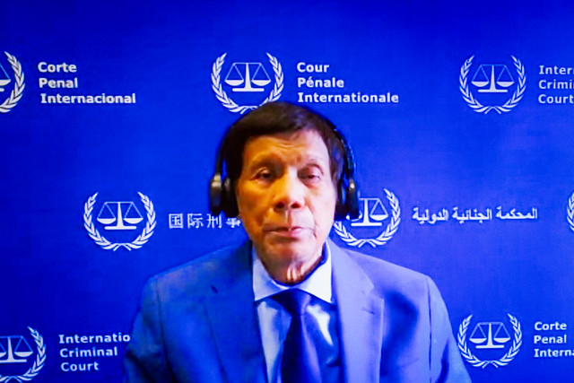 ICC's 2nd status conference on Duterte's case