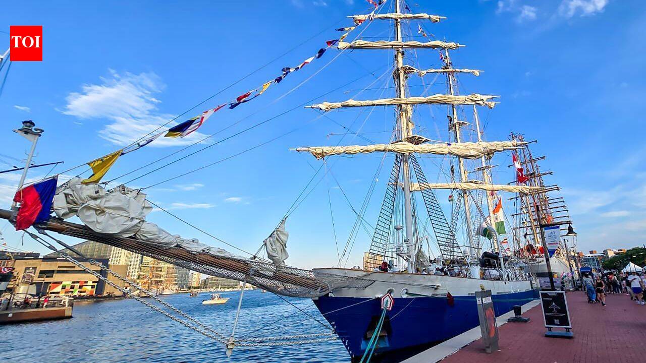 INS Sudarshini arrives in US’s Baltimore, to take part in 250th anniversary celebrations