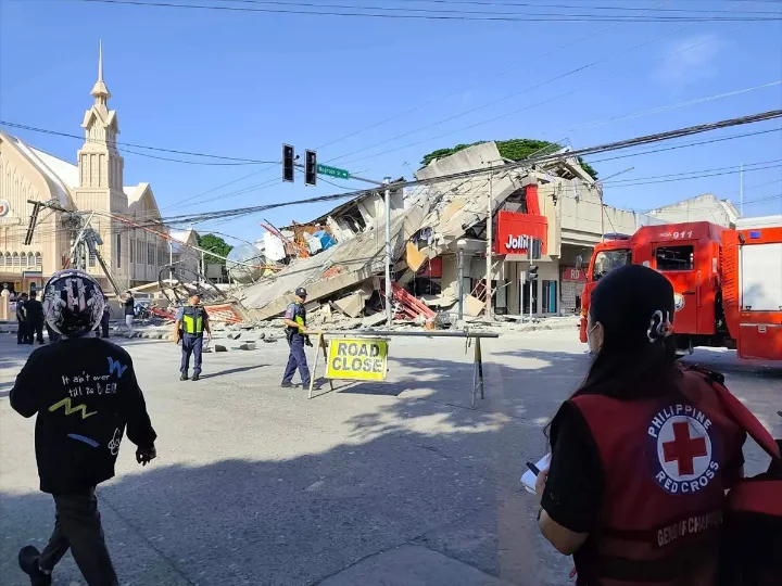 Earthquake in the Philippines