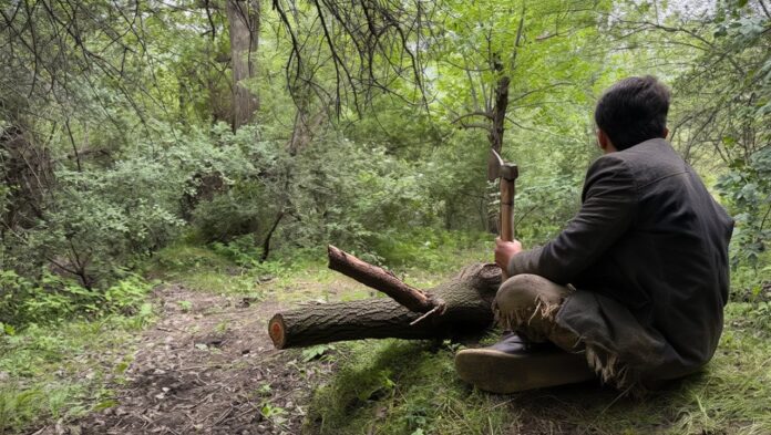 In the Kulob region, forests are being cut down. And the authorities can do nothing about it.