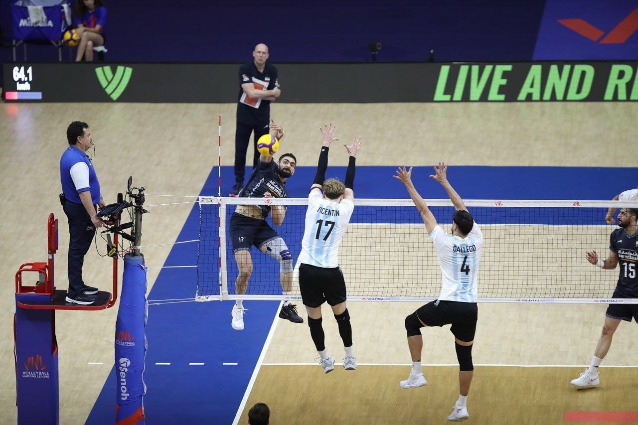 Iran beats Argentina for first VNL 2026 win