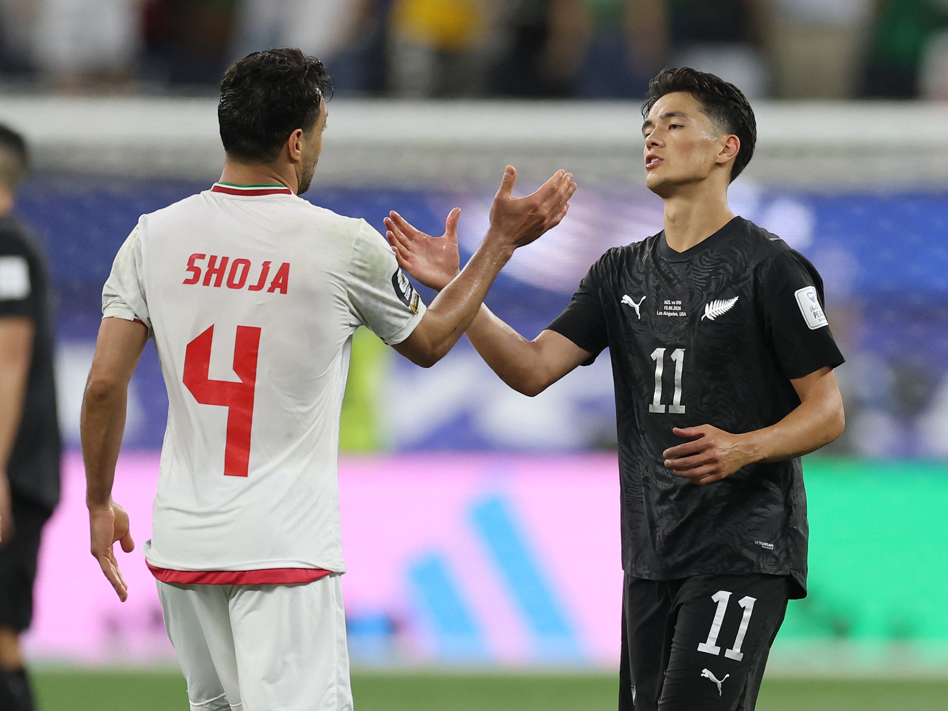 Iran draw 2-2 with New Zealand in politically charged World Cup match | World Cup 2026