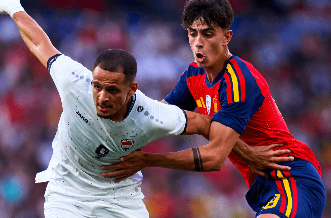 Iraq send World Cup message with Spain draw