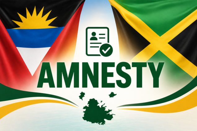 Jamaicans Urged to Take Advantage of Antigua and Barbuda's Immigration Amnesty