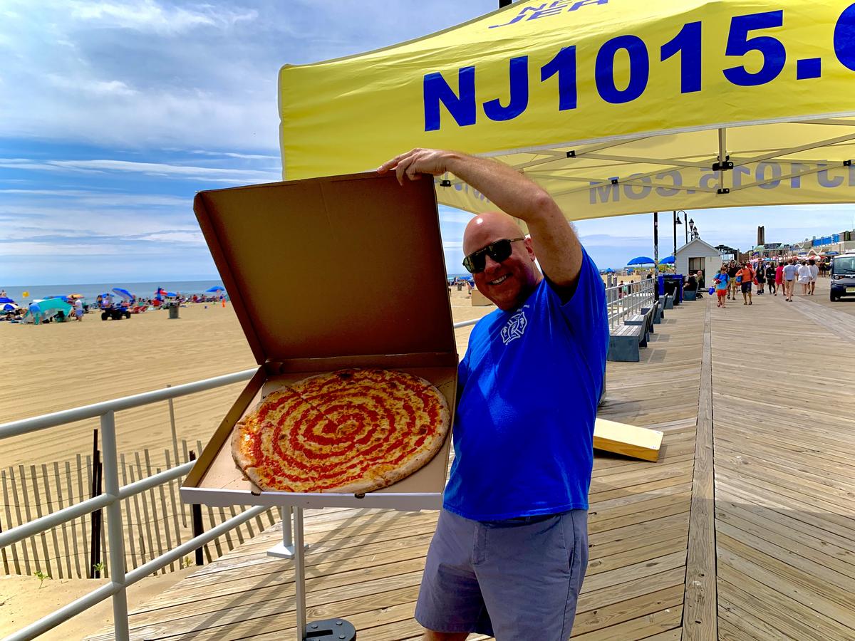 Judi & EJ Show broadcasts live from Asbury Park boardwalk