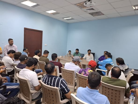 KCC monthly workshop for match officials