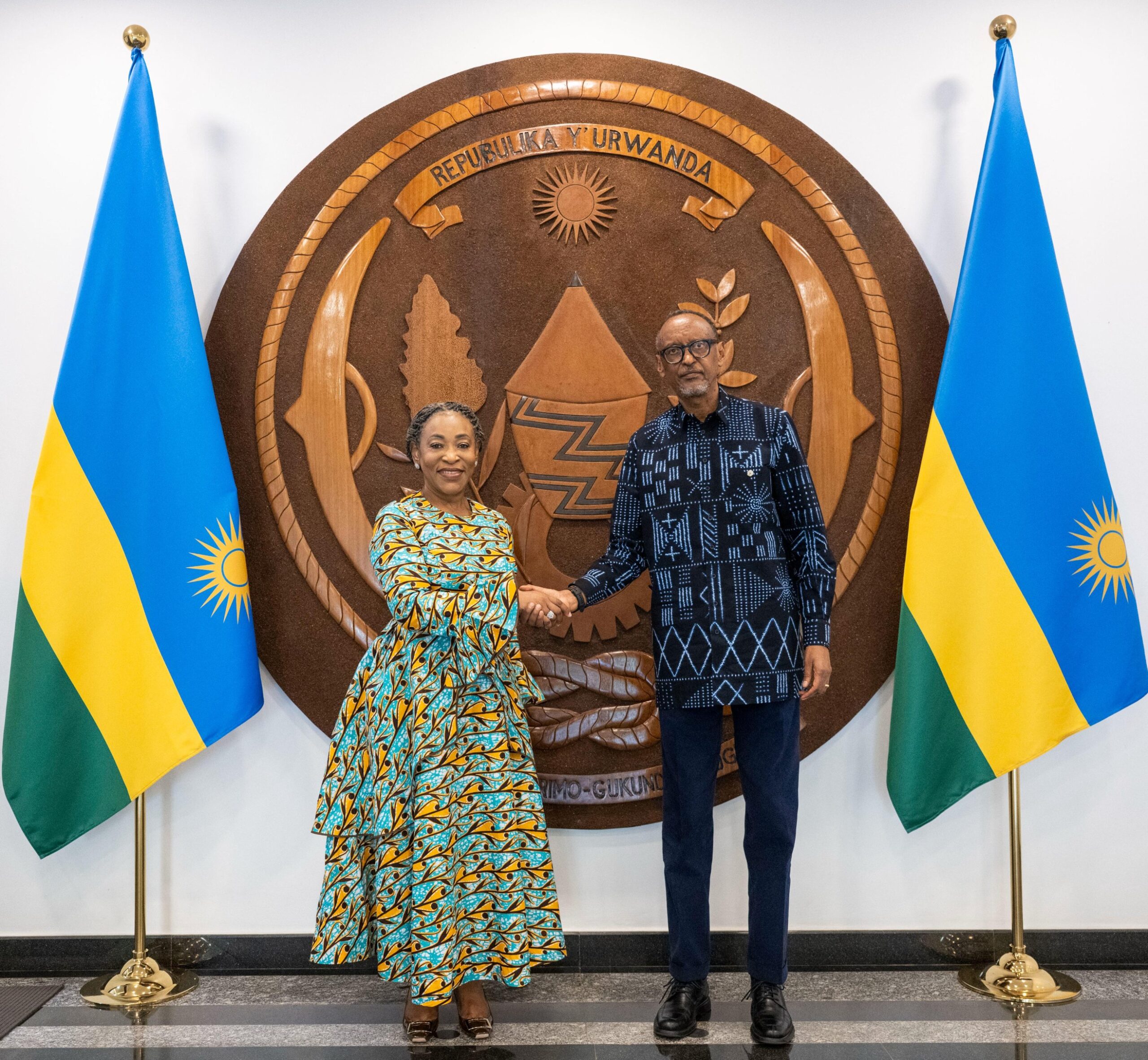 Kagame Meets Commonwealth Chief, EU Envoy in Kigali