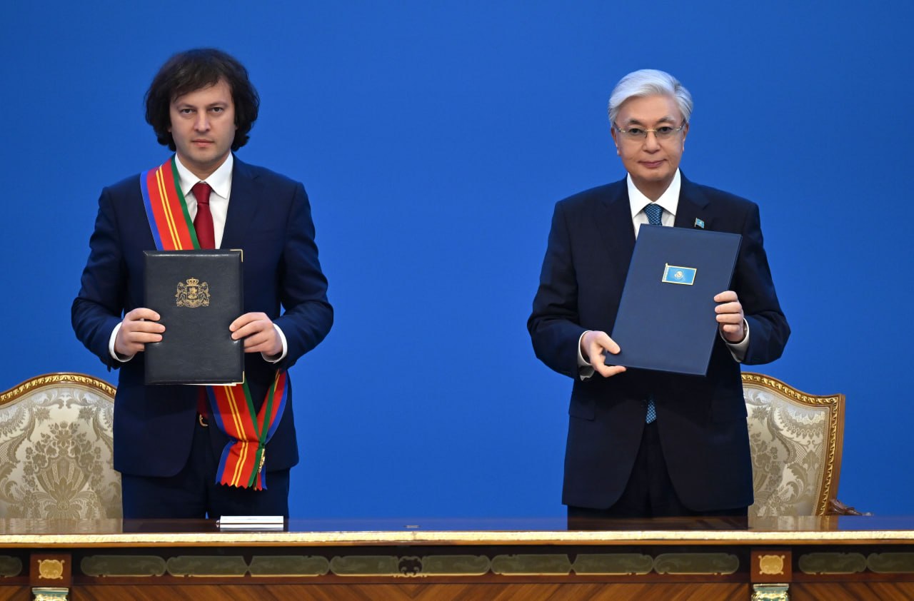Kazakhstan, Georgia Sign Joint Statement Establishing Strategic Partnership