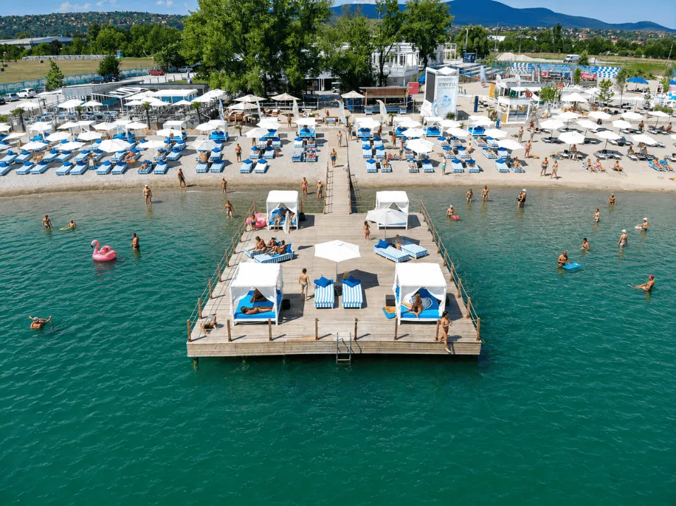 lupa beach budakalász summer