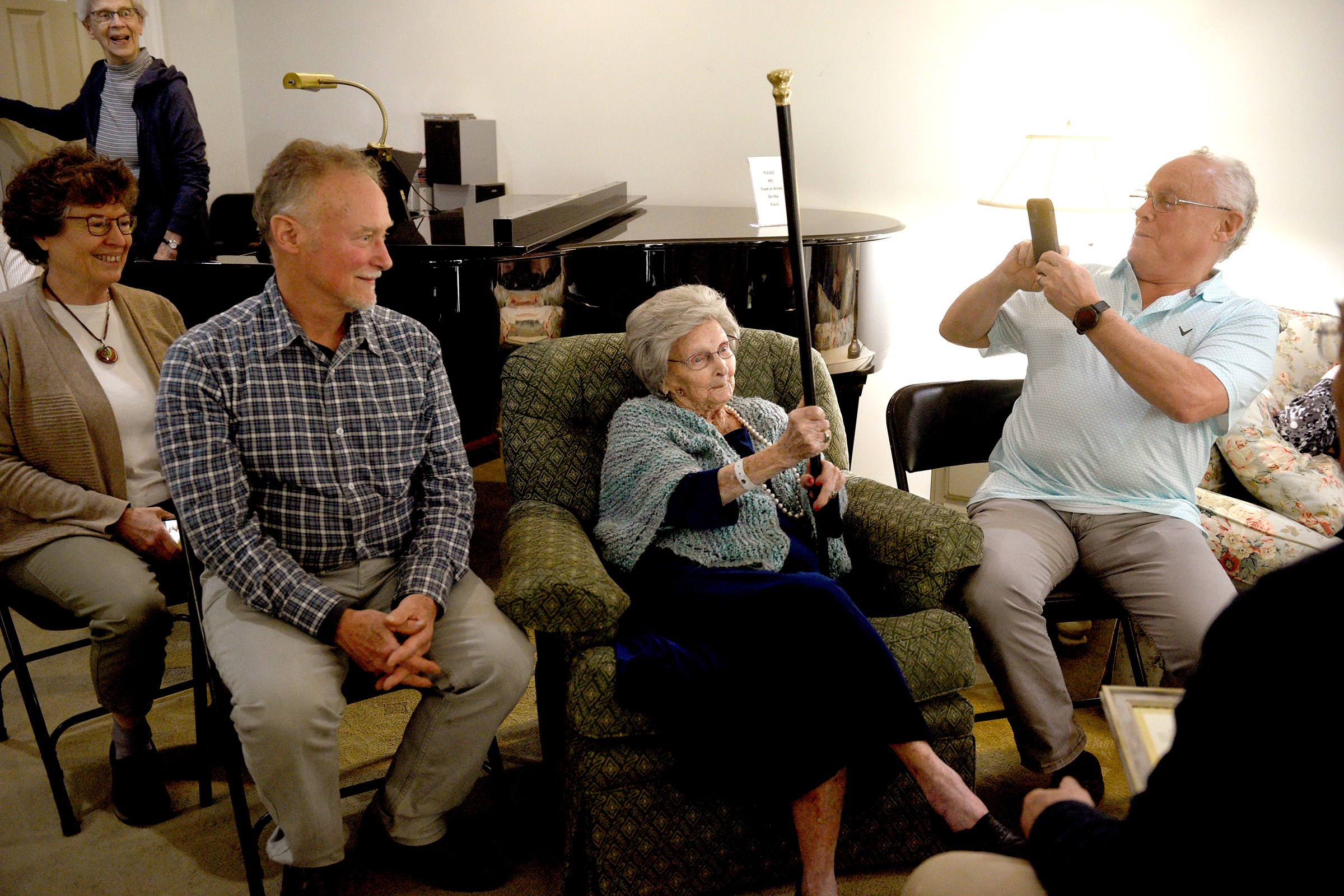 Lebanon's Oldest Resident Honored with Boston Post Cane