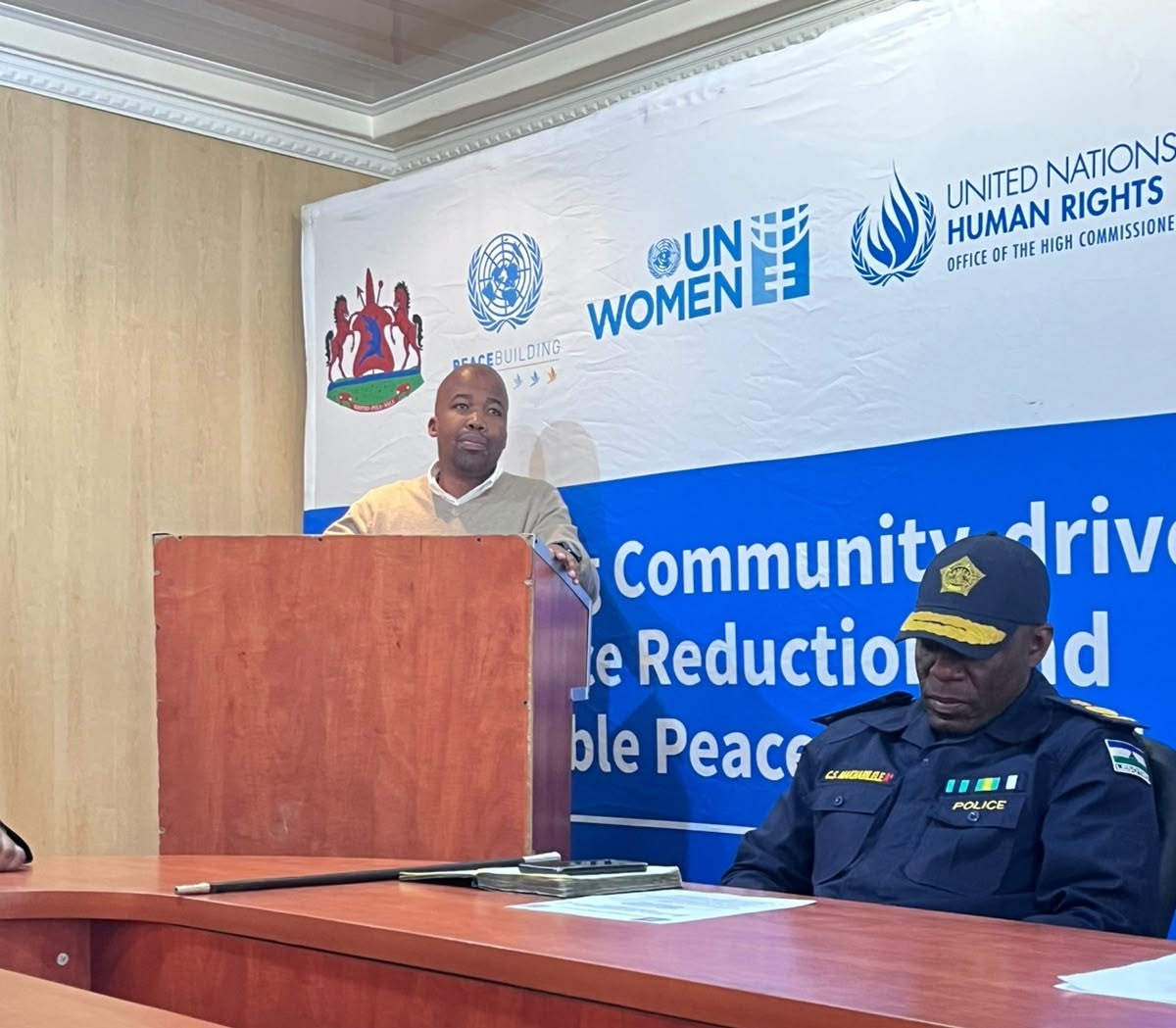 Lehokela Application Rollout Strengthens Digital Policing in Lesotho Through Peacebuilding Fund Support