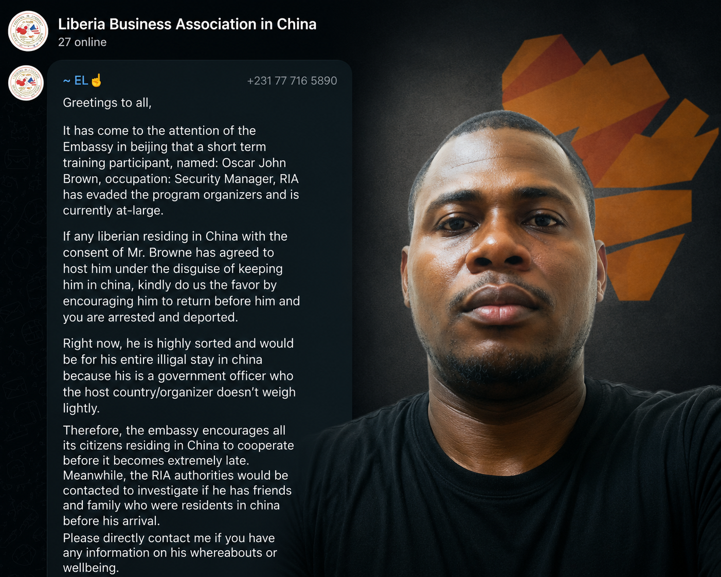 Liberia: Key Person of Interest in US$19 M Drug Bust Whereabout Unknown, Fled Hotel After Aviation Seminar in China