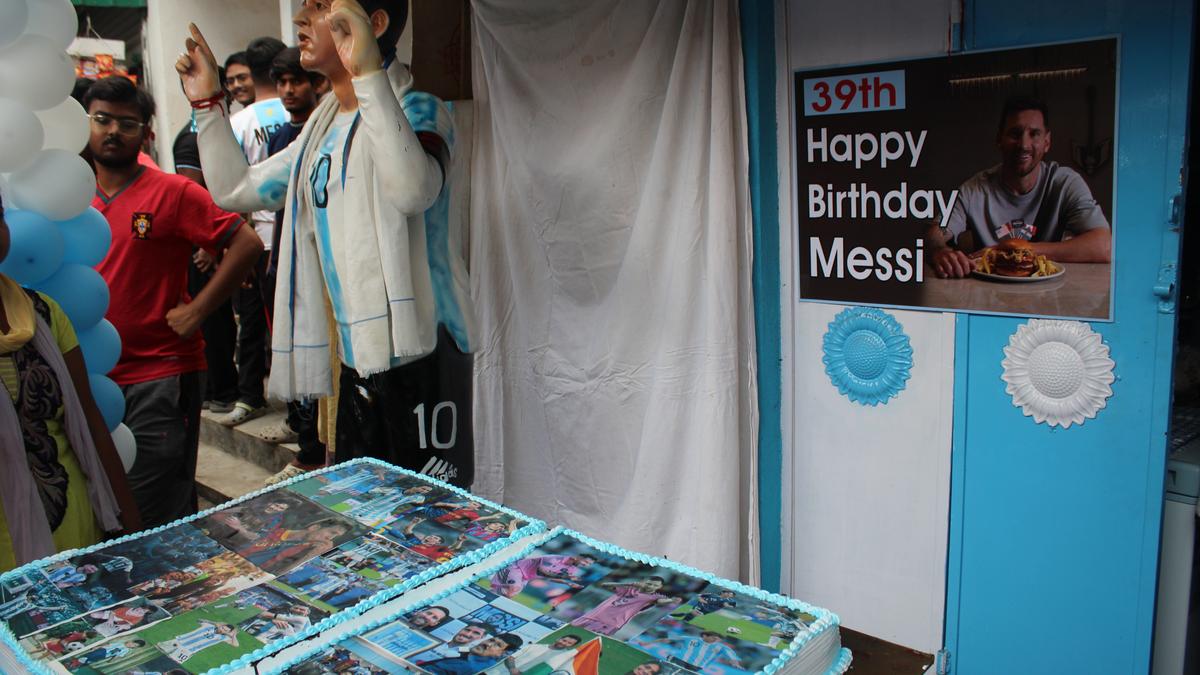Lionel Messi’s 39th birthday celebrations in Bengal’s Ichhapur