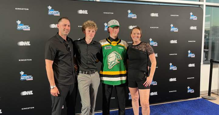 London Knights 1st round pick already a part of the family - London