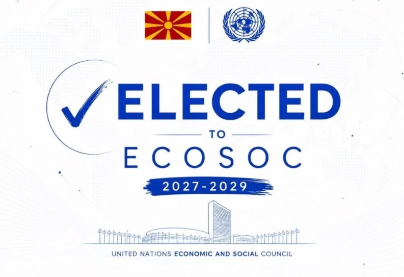Macedonia was elected to the UN Economic and Social Council