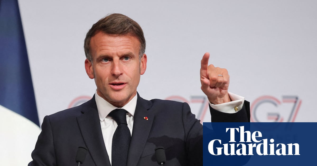 Macron hails US alignment with G7’s ‘shared commitment’ on Ukraine | G7