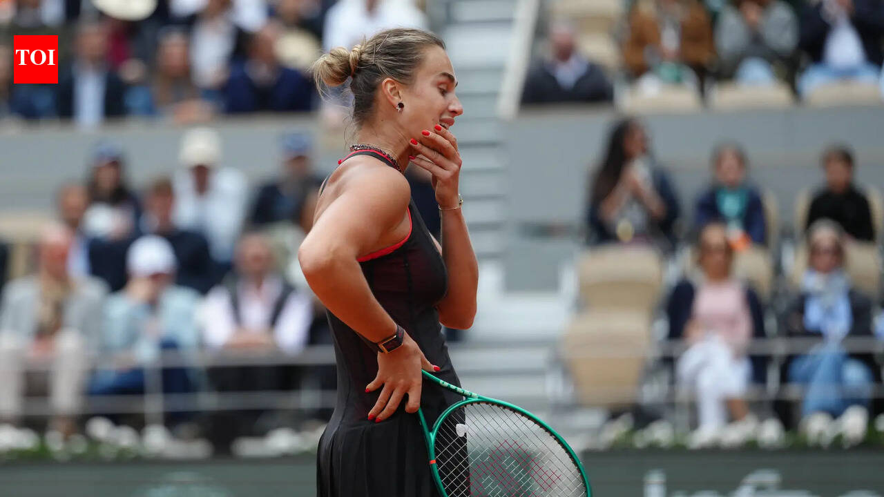 Major upset! World No. 1 Aryna Sabalenka crashes out of French Open 2026 after losing to Diana Shnaider in quarterfinals | Tennis News