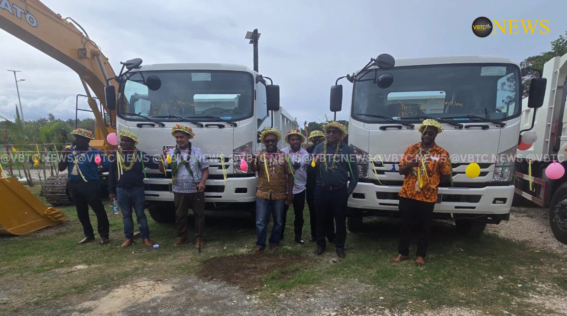 Malampa Boosts Infrastructure With Fleet And New Public Works Office