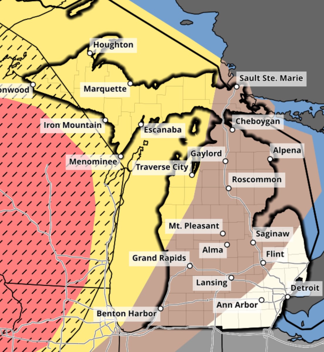Michigan is in ‘severe storm river’ right now with a rare Day 4 forecast