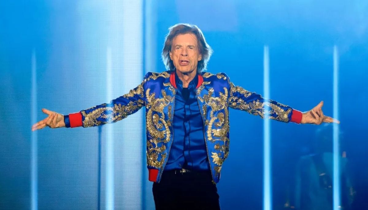 Mick Jagger teases his upcoming tour with the Rolling Stones