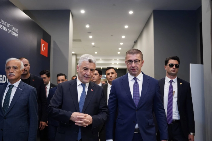 Mickoski: Turkish companies are showing great interest to invest in Macedonia