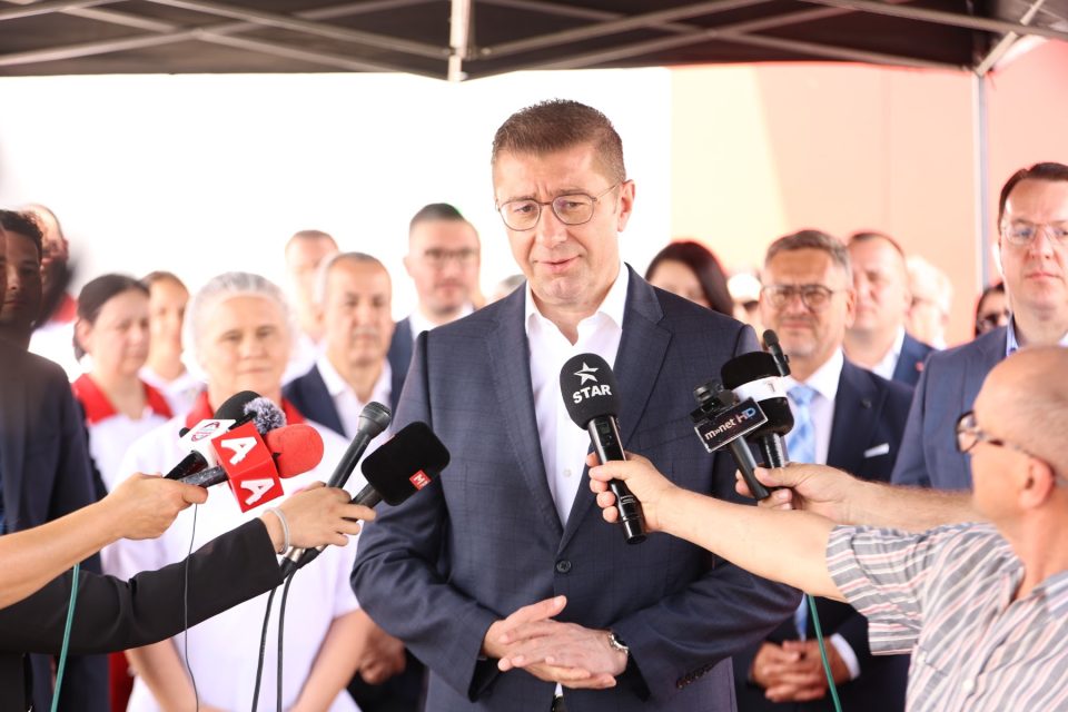 Mickoski: the previous Government completely misread the issue with Bulgaria