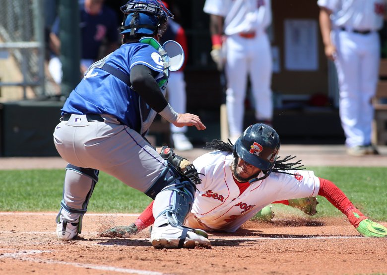 Miguel Bleis homers twice, but Sea Dogs lose at Hartford