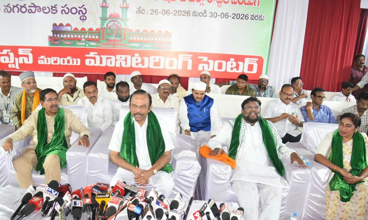 Minister Narayana participates in Rottela Panduga in Nellore