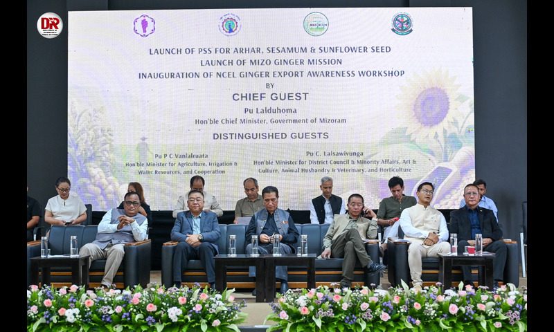 Mizoram launches ginger USP mission, rolls out MSP support for three crops
