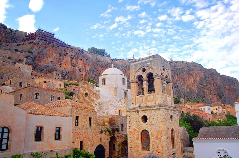 Monemvasia castle town Greece