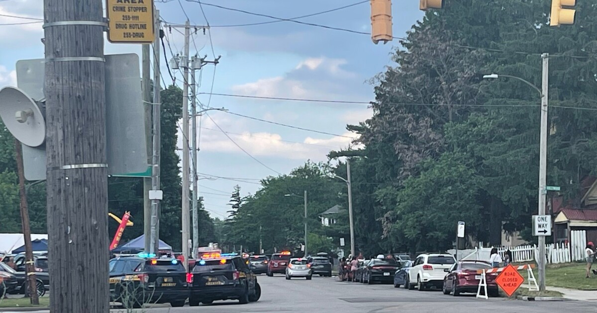 Multiple people have been shot near a festival in Toledo, Ohio, authorities say