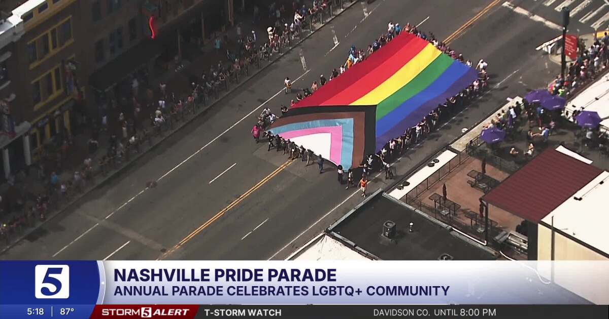 Nashville Pride parade draws thousands to downtown streets